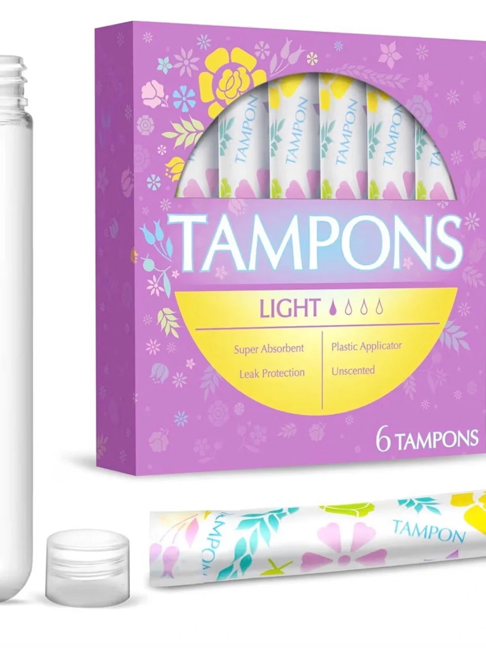 Tampon Flasks - 12 Pack
